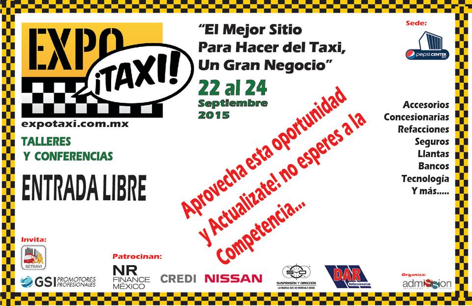 Expo Taxi 2015 CDMX